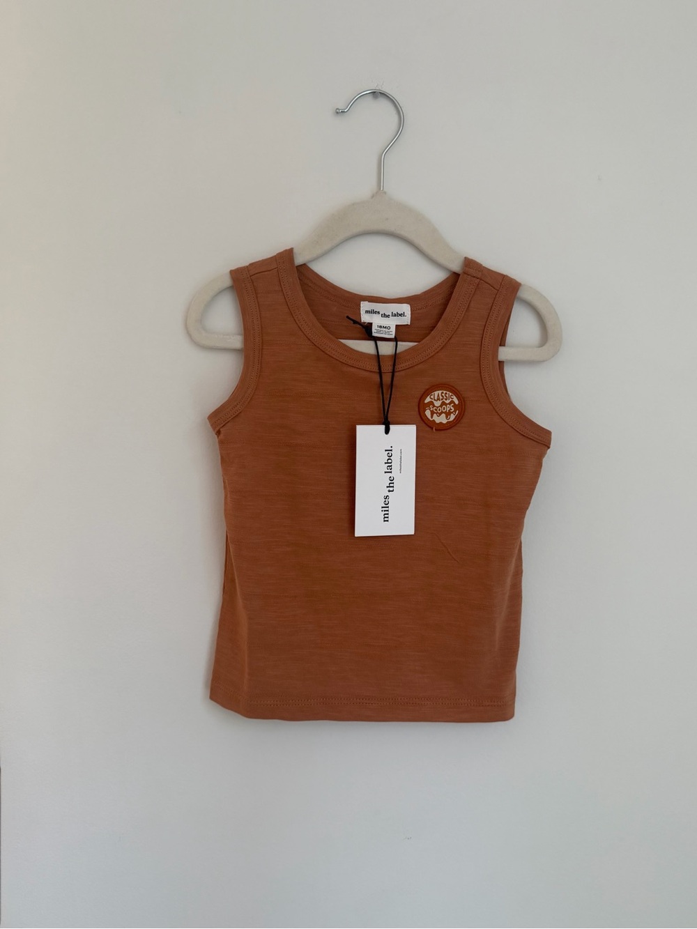 Miles The Label Kids Tank (Size 18m)